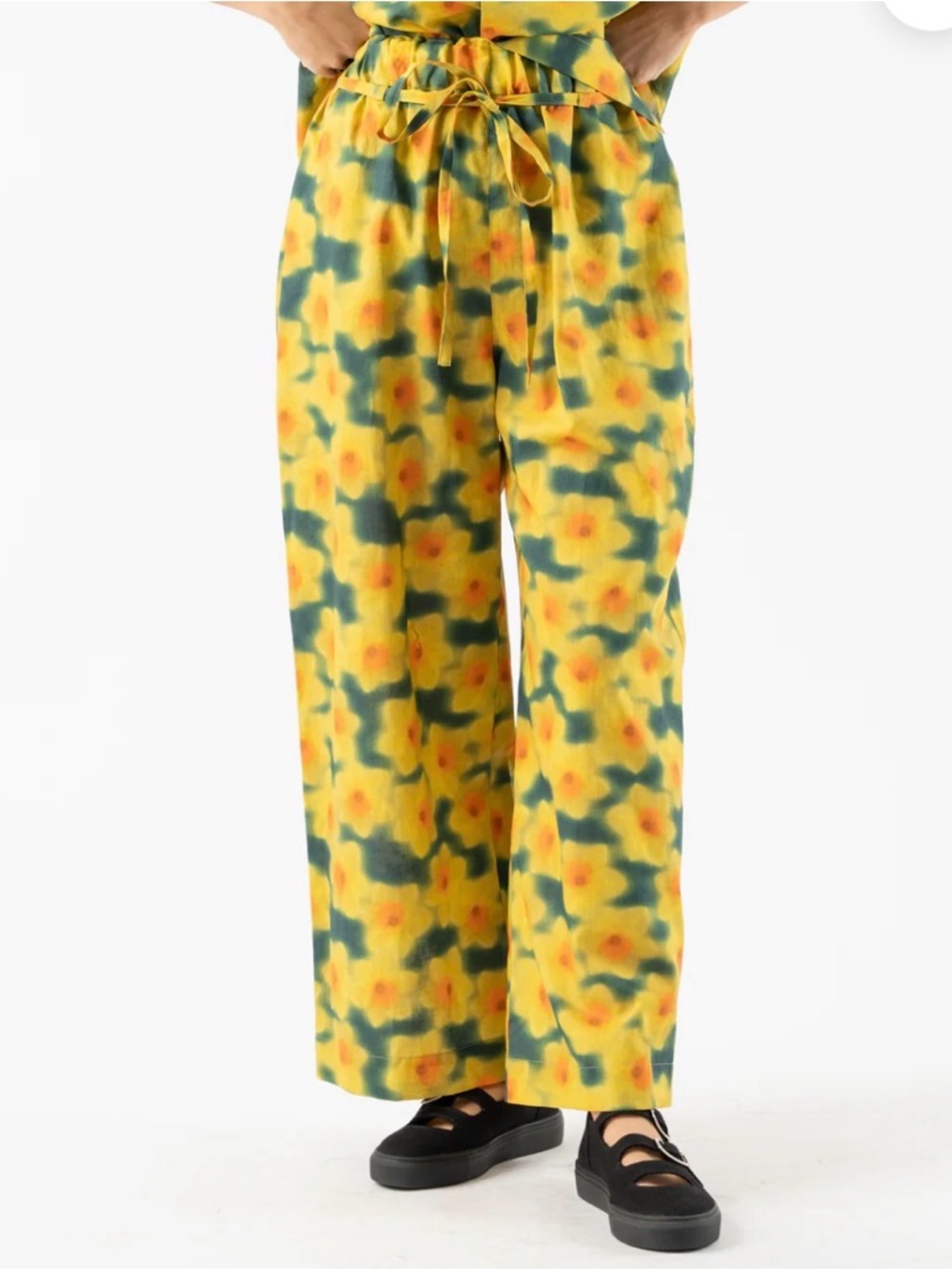 Kas Maria Daffodil Print Pant M
